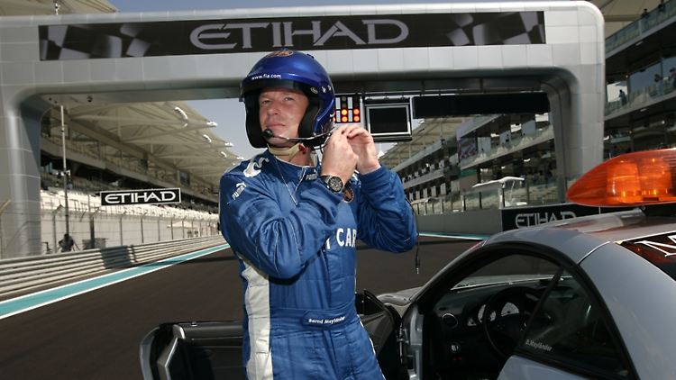 Schnellster Sicherheitsbeauftragter der Formel 1: Bernd Mayländer. Der 40-Jährige kommt mit seinem Safety Car immer dann auf die Strecke, wenn Gefahr droht. Und das seit zwölf Jahren.