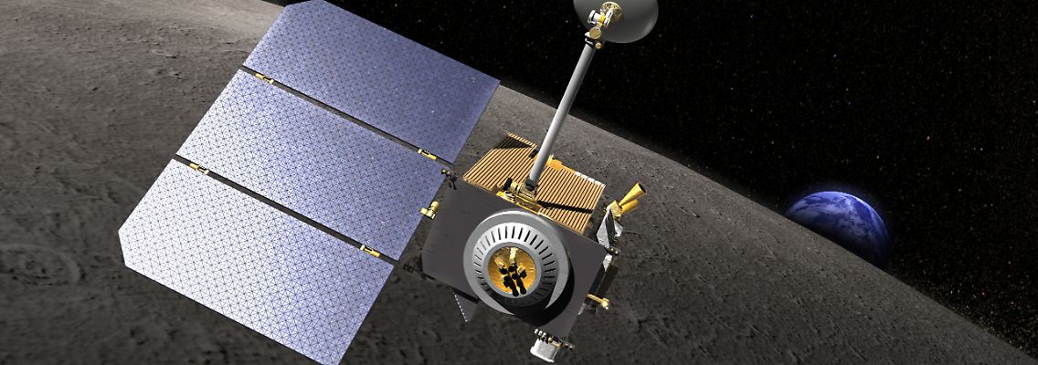 Computerbild der Marssonde "Lunar Reconnaissance Orbiter".