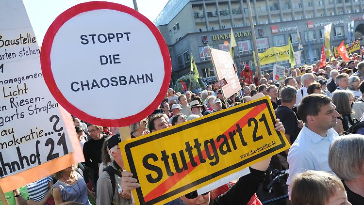 Die S21-Gegner geben nicht auf.
