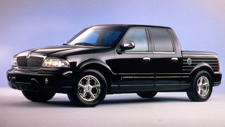 Ein Lincoln Blackwood-Modell auf der Los Angeles Auto Show.