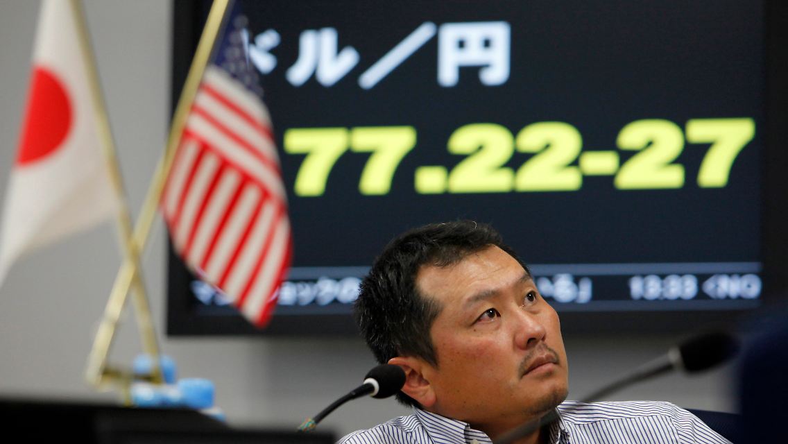 Der starke Yen bremst die japanische Exportindustrie.
