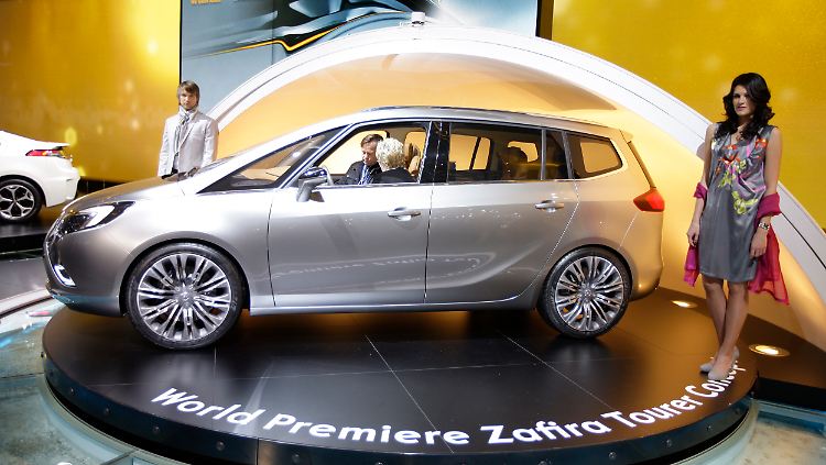 Opel Zafira als Tourer: Operativ fährt die GM-Tochter mit ihrer Schwestermarke Vauxhall bereits in den schwarzen Zahlen.