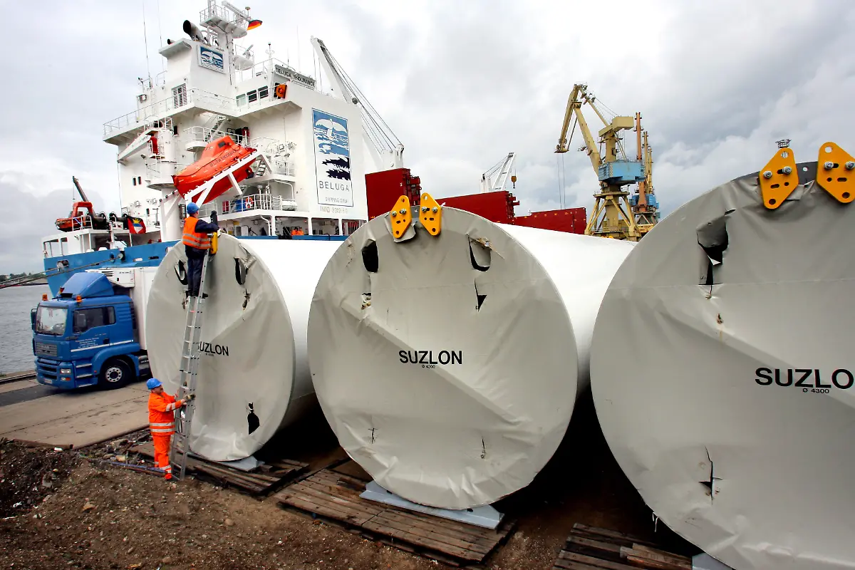 Deutschland-Export-Windturbinen