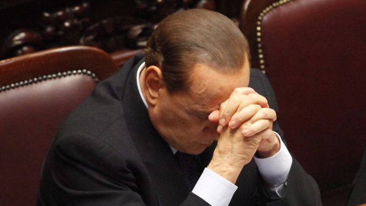 Silvio Berlusconi: Seine Rede vor dem Parlament sorgte nur kurz für Beruhigung.