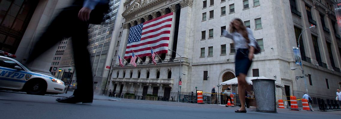 An der Wall Street in Manhattan: Mehr Jobs, mehr Konsum, mehr Hoffnung.