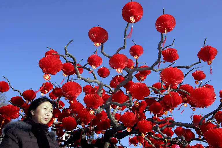China-neujahr-laternen-viele