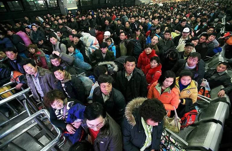 China-neujahr-reisende