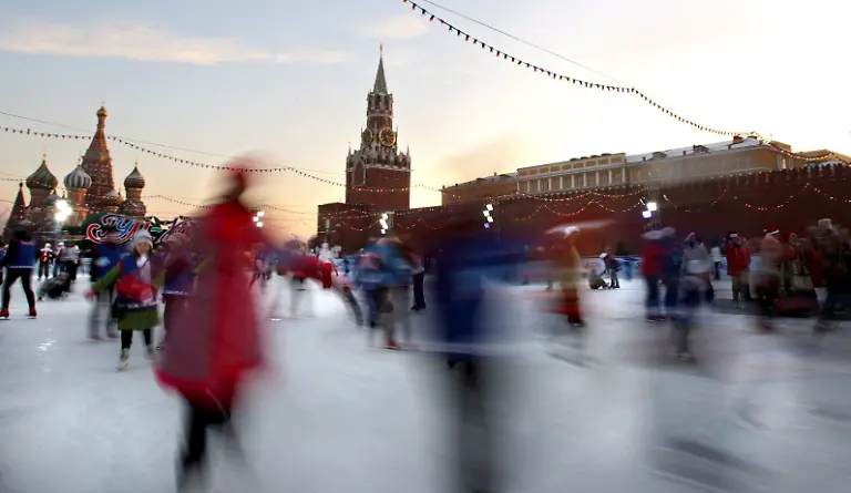 Schlittschuhlauf-Rotern-Platz