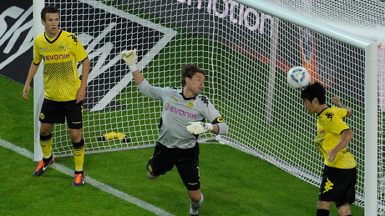 Sichere Bank im BVB-Tor, aber ohne Länderspieleinsatz: Dortmunds Roman Weidenfeller.
