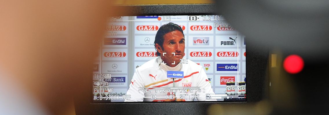 Im VfB-Fokus: Bruno Labbadia hat die Stuttgarter im Vorjahr vor dem Abstieg gerettet. In diesem gibt sich mit dieser Zielsetzung niemand zufrieden.