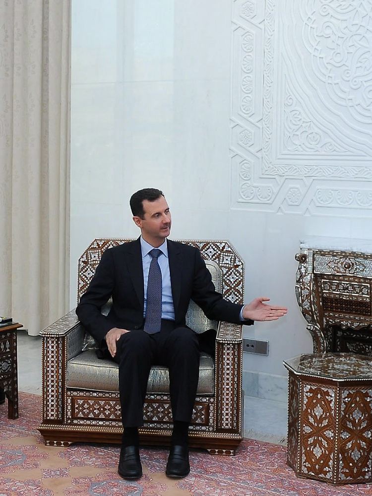 Syriens Präsident Assad lässt sich von den weltweiten Protesten nicht beeindrucken.
