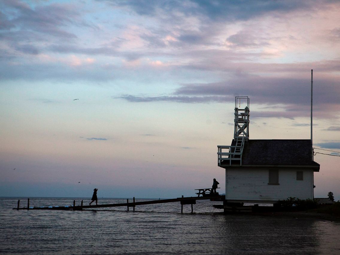 Kanada besitzt etwa zehn Prozent des weltweiten Süßwasservorkommens. (Cherry Beach in Toronto)