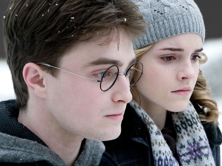 Radcliffe und Watson in dem Streifen "Harry Potter und der Halbblutprinz"