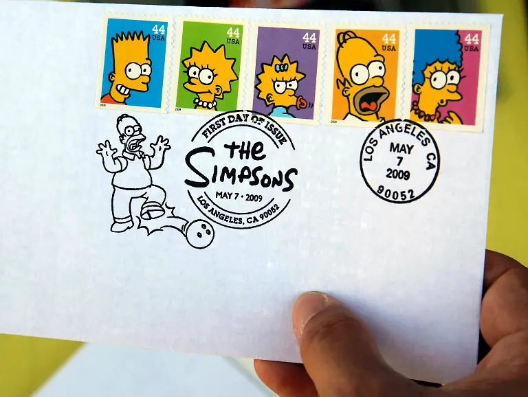 simpsonsbriefmarke