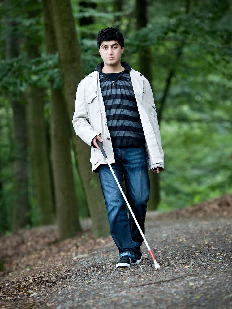 Mustafa Ilhan ist von Geburt an blind.