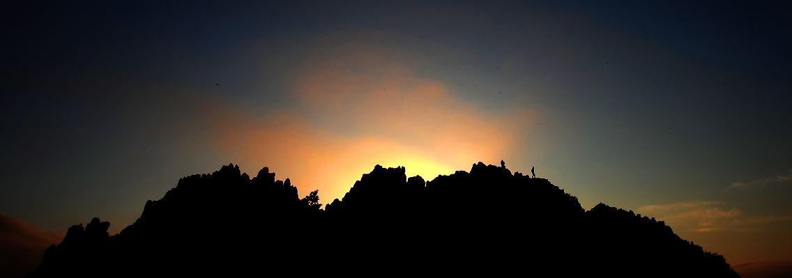 Die Temperaturen bei Sonnenaufgang erreichen in klaren Nächten ihren Tiefstpunkt.