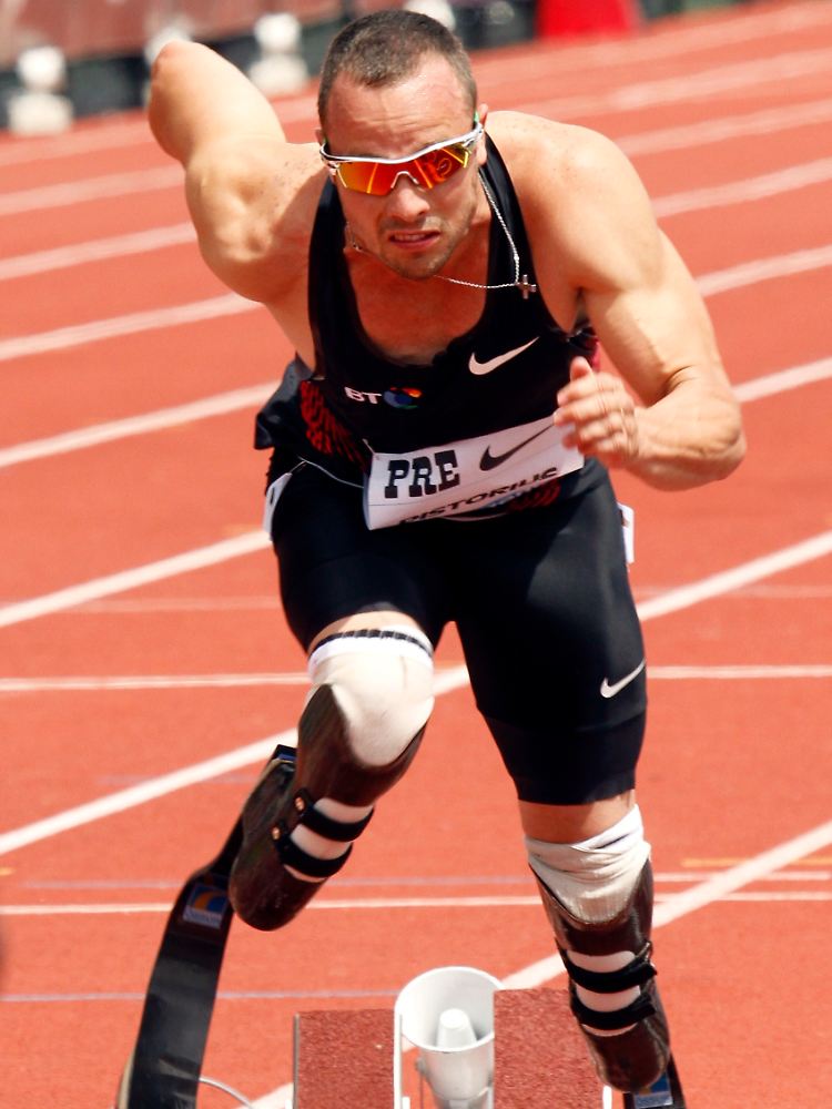 "Ich will mein Bestes für mein Land geben im Kampf gegen die Elite des Planeten": Oscar Pistorius.