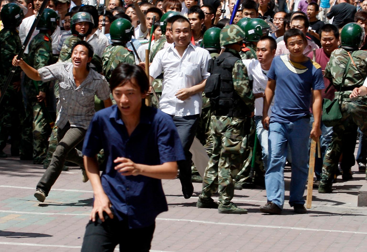 In der Uiguren-Provinz Xinjiang in Westchina brodelt es immer noch.