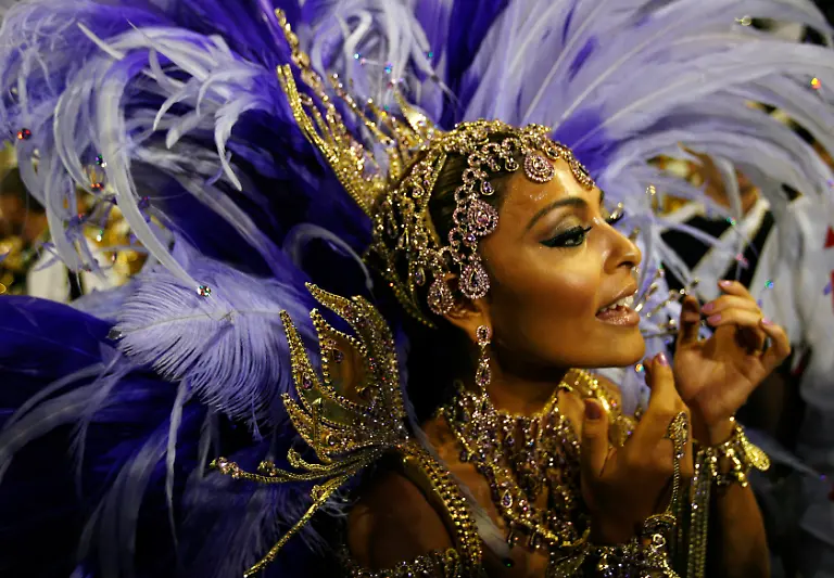 Karneval-Rio-Sambataenzerin