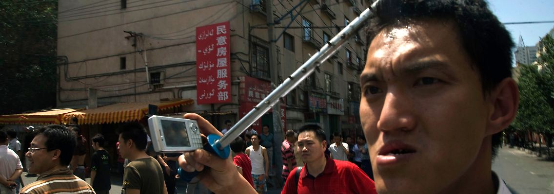 Rachefeldzug: Ein bewaffneter Han-Chinese.