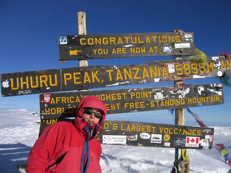 Kilimandscharo-spitze