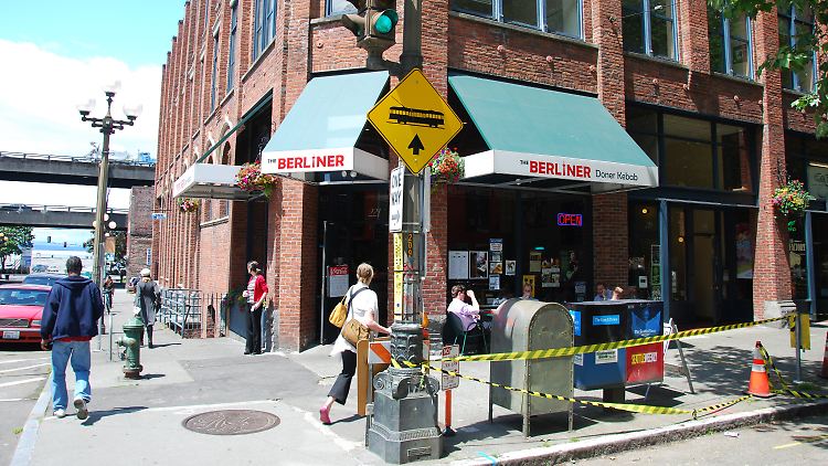 "The Berliner" an der First Avenue in Seattle.