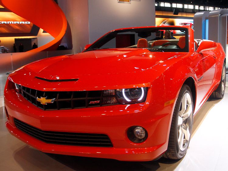 Der Chevrolet Camaro bei der Präsentation auf der Chicago Auto Show.