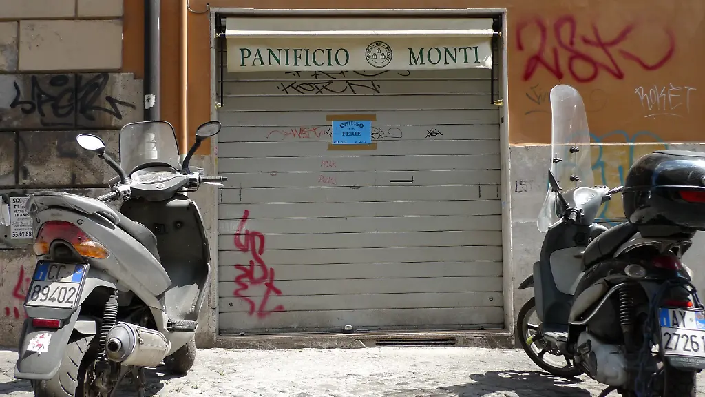 Baeckerei-Rom-geschlossen