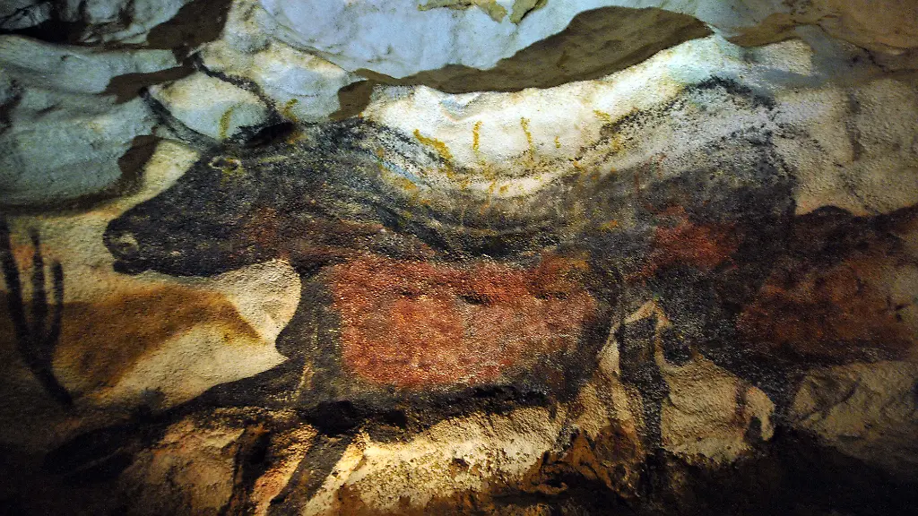 Lascaux-Hoehlenmalerei