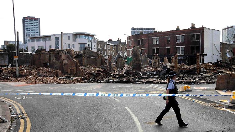 Ruinen im südlichen London.