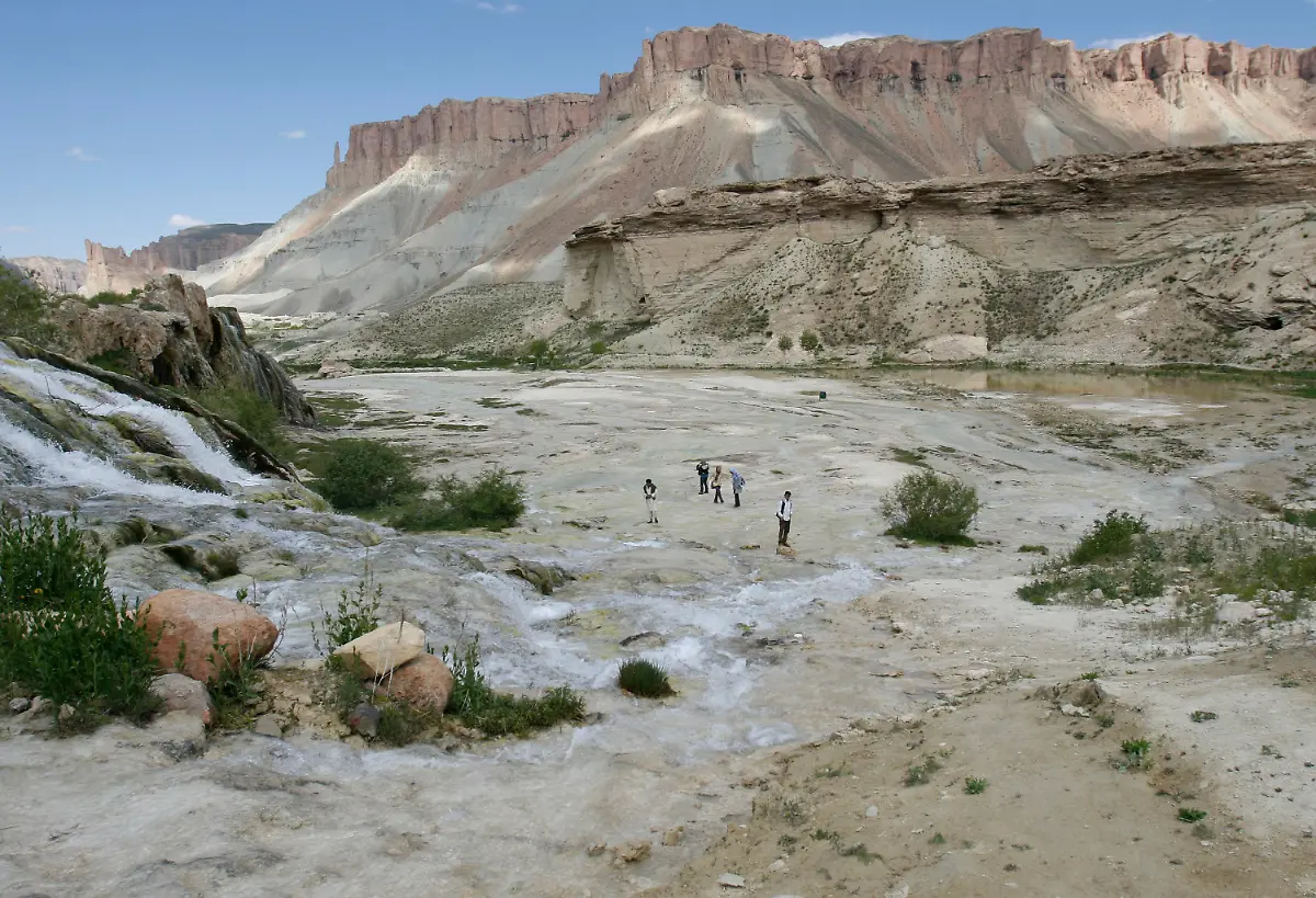 Wasserfall-Band-e-amir-Afghanistan