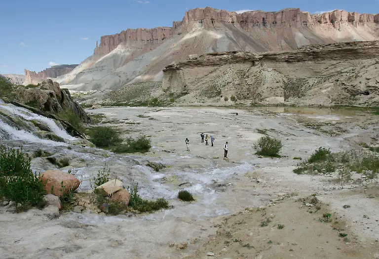 Wasserfall-Band-e-amir-Afghanistan