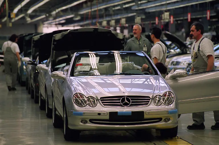 Mercedes-CLK-Cabriolet-Endkontrolle