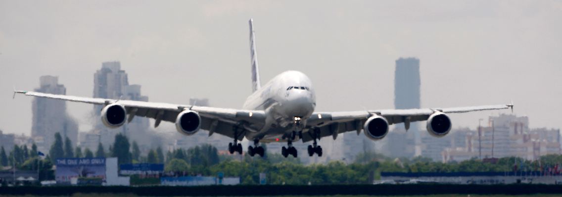 Ein Airbus A380.