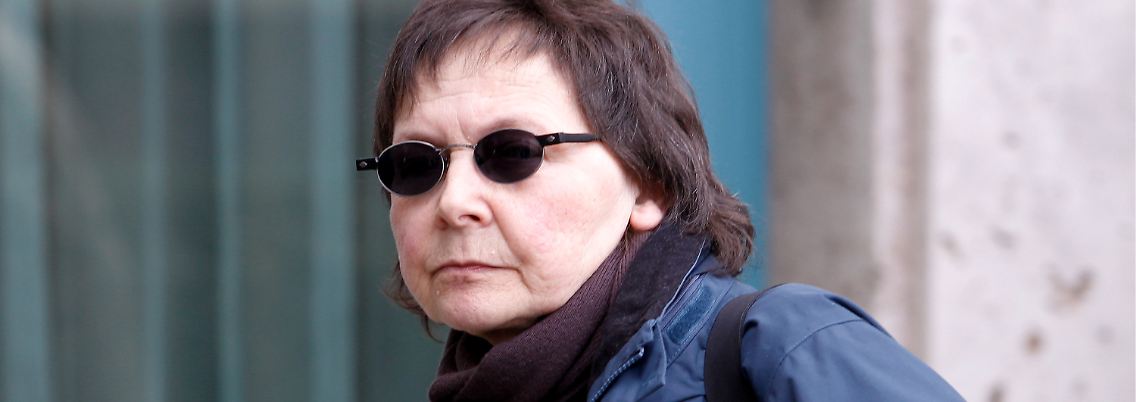 Ex-Terroristin Becker vor dem Oberlandesgericht Stuttgart (31. März 2011).