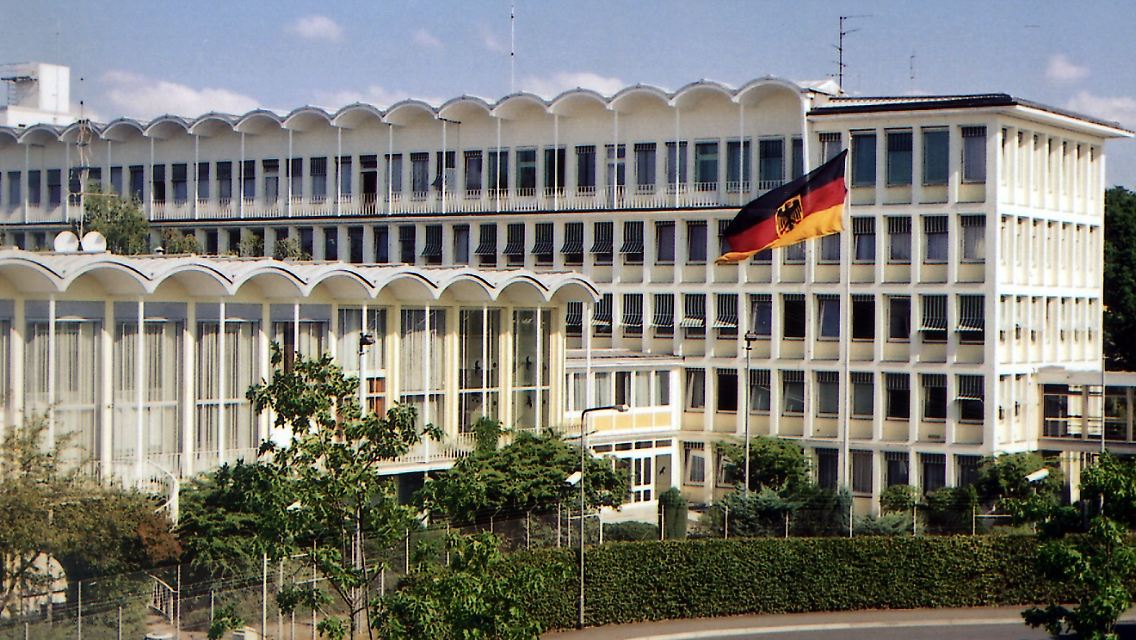Die BKA-Zentrale in Wiesbaden.