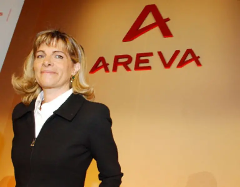 Die-ehemalige-Mitarbeiterin-von-Praesident-Francois-Mitterrand-leitet-den-Konzerns-seit-der-Gruendung-Den-Namen-Areva-habe-sie-aus-einer-Liste-spanischer-Kloester-ausgewaehlt-Bis-Anfang-2007-war-Areva-fuehrend-am-Weltmarkt-fuer-Nukleartechnik