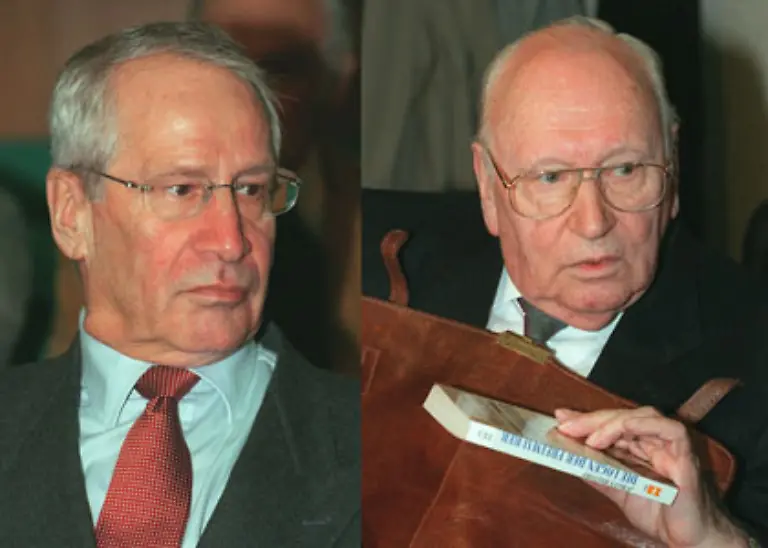 Im-gleichen-Jahr-wurden-wegen-Aussageverweigerung-im-Spionageprozess-gegen-den-SPD-Politiker-Paul-Gerhard-Flaemig-rechts-drei-Tage-Beugehaft-ueber-Wolf-verhaengt