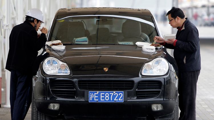 In Asien ist besonders der Geländewagen Cayenne gefragt.