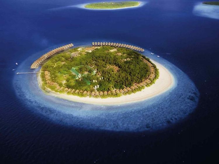 Bei dem vorhergesagten Anstieg des Meeresspiegels würden die inseln in absehbarer Zeit untergehen. (Cinnamon Island)