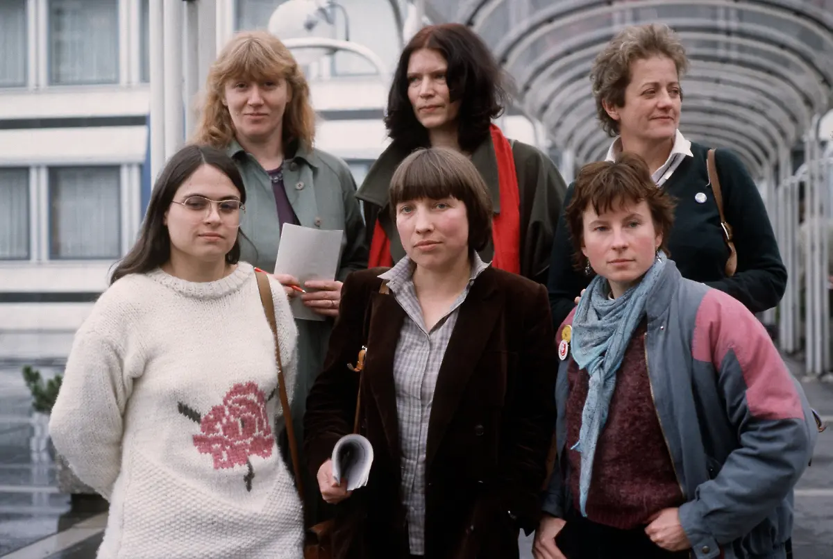 Gruene-Fraktion-Weiblicher-Fraktionsvorstand-1984