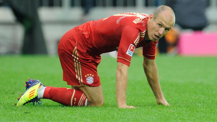 Weltklasse, aber verletzt: Bayerns Arjen Robben.