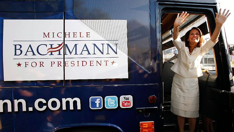 Michele Bachmann ist Verfechterin des Rechts auf Waffenbesitz.