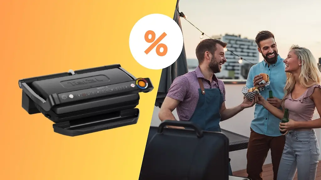 Ideal-fuer-gesellige-Grillrunden-auf-dem-Balkon-oder-im-Haus-Der-elektrische-Tischgrill-Tefal-GC7278-OptiGrill-Upgrade-XL