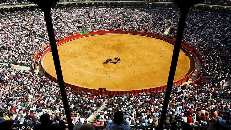 Stierkampfarena in Valencia.
