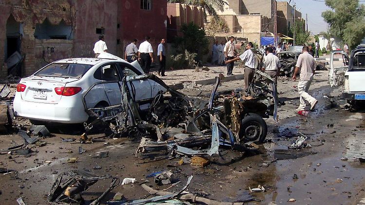 Mindestens 60 Menschen sterben beim jüngsten Bombenterror im Irak.