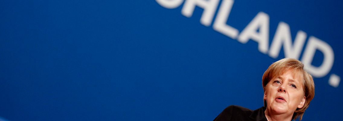 Bundeskanzlerin Angela Merkel (Archivbild): Für Deutschland, gegen Europa?