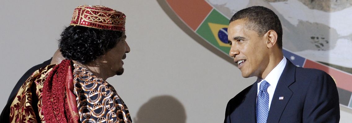 Gaddafi will Obama helfen, seine politischen Pläne in die Tat umzusetzen.