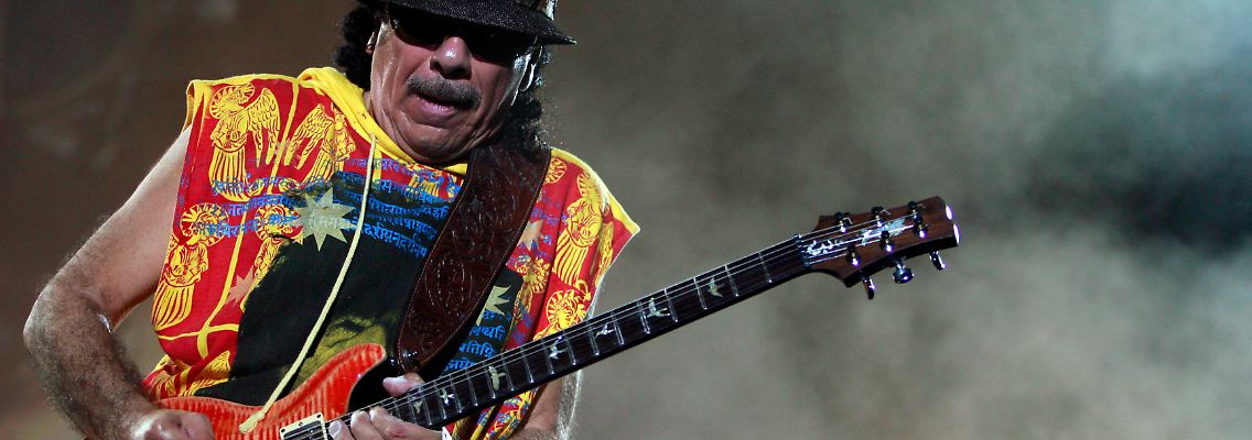 Gitarren-Legende Carlos Santana kreierte Ende der 60er Jahre den Latin Rock.