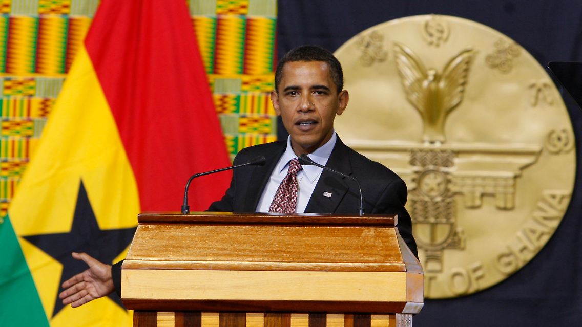 Obama fordert von Afrika mehr eigenes Engagement.